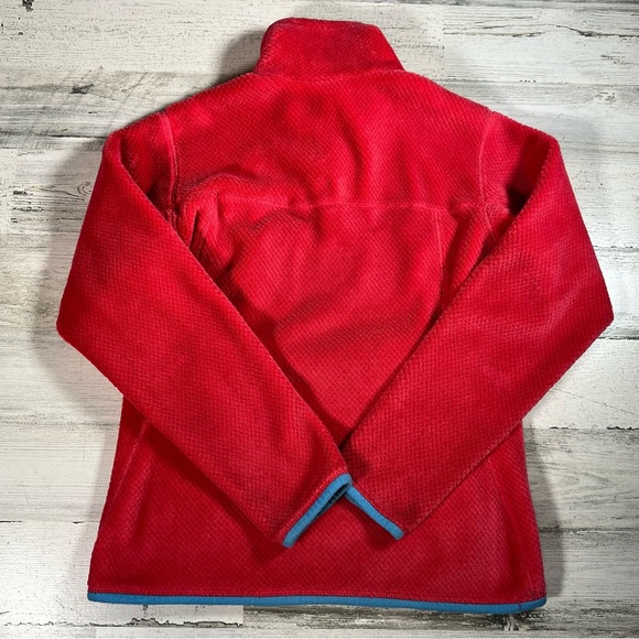 Patagonia Women’s Re-Tool Snap-T Fleece Pullover Red Size Small 25442 Polartec - Picture 3 of 6